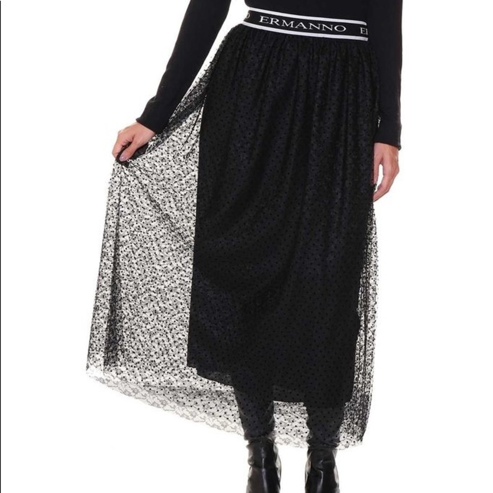 Ermanno Scervino pleated skirt sz 40